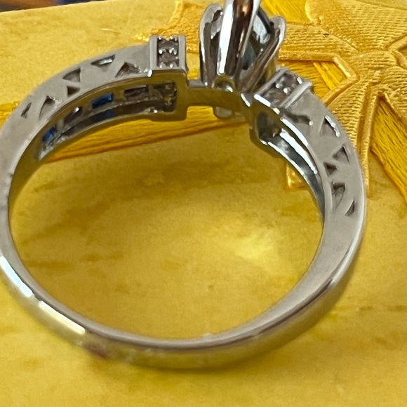 NWOT Mystic Topaz Sterling Silver Ring 925 - Picture 5 of 6